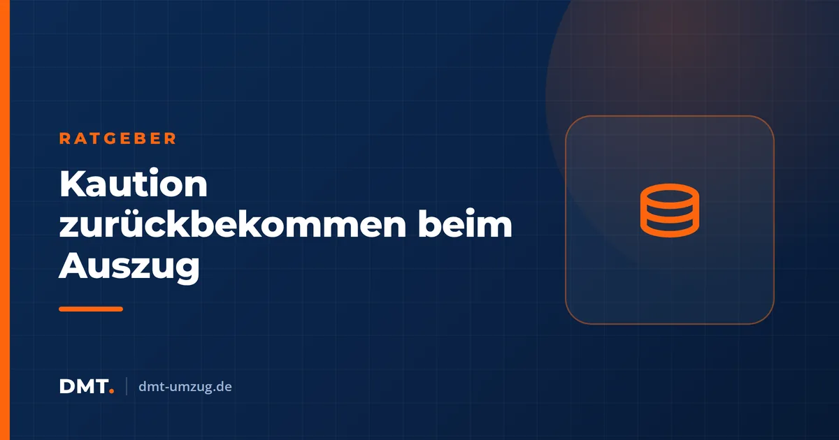 Kaution zurückbekommen beim Auszug