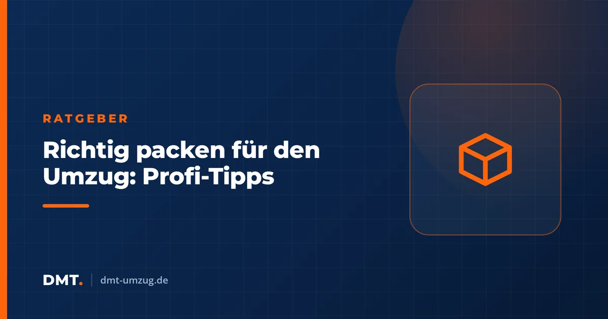 Richtig packen für den Umzug: Profi-Tipps