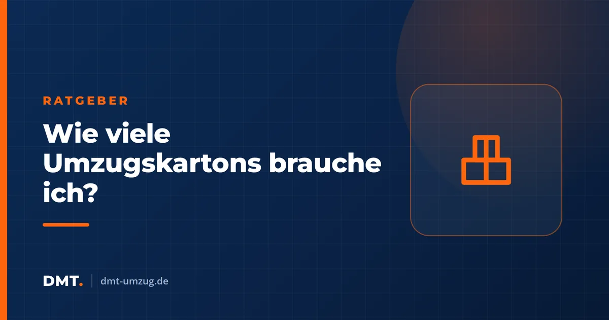 Wie viele Umzugskartons brauche ich?